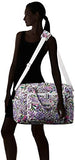 Vera Bradley Iconic Weekender Travel Bag, Signature Cotton, Lavender Meadow
