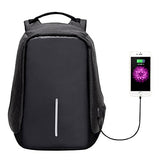 ABage Business Travel Daypack Anti Theft School Book Bag 15.6 Inch Laptop Backpack USB Charging,