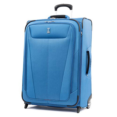 Travelpro Luggage Maxlite 5 26" Lightweight Expandable Rollaboard Suitcase, Azure Blue