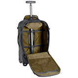 Eagle Creek Gear Warrior International Carry-On Rolling Duffel Bag, Jet Black