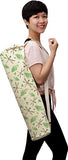 Watercolor Dragonfly Pattern Printed Canvas Yoga Mat Bags Carriers Was_41