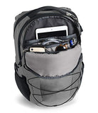 The North Face Borealis Laptop Backpack - Bookbag for Work, School, or Travel, Zinc Grey Dark Heather/TNF Black, One Size