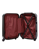Aer de Aer Premium Carry On Luggage Spinner - Super Light Weight, Maximum Capacity - The Carry On, Re-Imagined, Navy