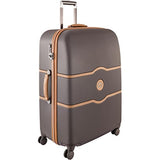 Delsey Luggage Chatelet Hard+ 28 Inch 4 Wheel Spinner , Chocolate
