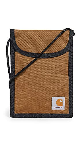 Carhartt WIP Men's Collins Neck Pouch, Hamilton Brown, One Size
