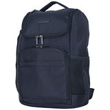 Kenneth Cole Reaction Top Zip Laptop with USB Port (RFID) Backpack, Navy One Size