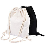 33 x 40Cm Girls Shoulder Bags Women Canvas/Cotton Backpack Bag Shoe Travel Pouch Portable