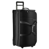 Briggs & Riley Baseline-Softside Large Upright Rolling Duffle Bag, Black, 29-Inch