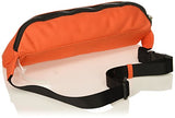 Calvin Klein Men'S Zippered Belt Bag With Oversized Logo Patch, Orange, No Size
