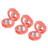 Baoblaze 3 Pieces Beauty Rose Flower Design Empty Makeup Case,Lip Gloss Lipstick Balm Cream DIY