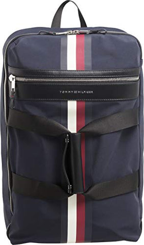 Tommy Hilfiger Elevated Duffle Stripe Duffle Bag One Size Tommy Navy