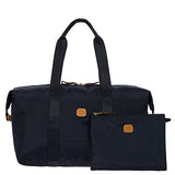 Bric'S X X-Travel 2.0 18 Inch Cargo Overnight Folding Duffle Duffel Bag, Navy, One Size