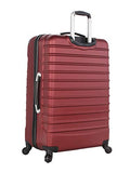 Ciao Luggage Voyager 3 Piece Hardside Spinner Suitcase Set Collection (Voyager Burgundy)