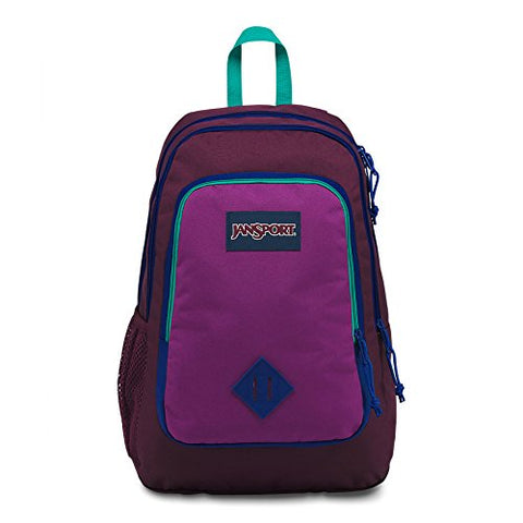 Jansport Super Sneak Backpack - Raisin Purple/Purple Plum