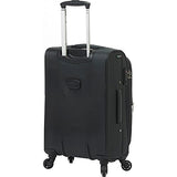 Mia Toro Alagna Softside Spinner Luggage 3 Piece Set, Coffee