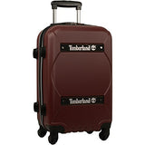 Timberland Shelburne Expandable Three Piece Hardside Luggage Set (21In/24In/28In), Chocolate