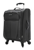 Skyway Luggage Mirage Superlight 28-Inch 4 Wheel Expandable Upright, Black, One Size