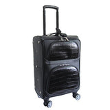 Amerileather 2 Piece Spinner Traveler Set (Black Two-Tone)