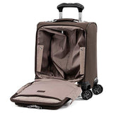 Travelpro Luggage Platinum Elite 16" Carry-On Spinner Tote With Usb Port, Rich Espresso