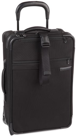 Briggs & Riley 21 Inch Carry-On Expandable Upright,Black,21.5X14X8