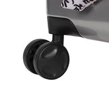 BCBGeneration Luggage Hardside 3 Piece Suitcase Set with Spinner Wheels (One Size, Urban Bohemia Silver)