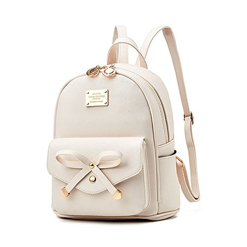 Shop Girls Bowknot Cute Leather Backpack Mini – Luggage Factory