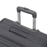 Flight Knight Lightweight 4 Wheel 300D Soft Case Suitcases Maximum Size For Vueling - Cabin Charcoal FFK0032_S
