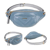 ECOSUSI Women Fanny Pack Waist Bag with Adjustable Strap for Working Traveling Casual Outdoor