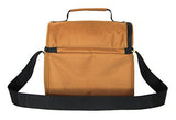 Carhartt Deluxe Dual Compartment Insulated Lunch Cooler Bag, Carhartt Brown