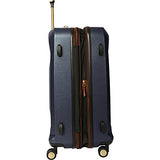 Timberland Fort Stark 29" Expandable Hardside Checked Spinner Luggage (Navy)
