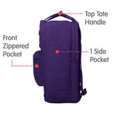 Fjallraven - Kanken Laptop 17" Backpack for Everyday, Purple