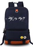 Siawasey Anime Durarara!! Cosplay Luminous Backpack Shoulder School Bag