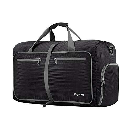 Gonex 40L Packable Travel Duffle Bag for Boarding Airline, Lightweight Gym Duffle Water Repellent &