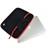 KOZMICC 14 - 14.1 " Sleeve Shoulder Bag Neoprene Messenger Handle Strap Case Cover for Google