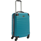 Geoffrey Beene 20 Inch Hardside Vertical Luggage, Teal, One Size