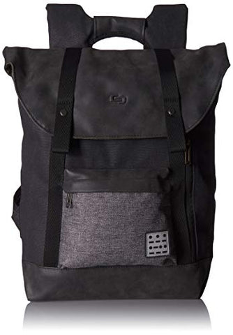Solo Urban Code 15.6 Inch Laptop Backpack, Black/Grey