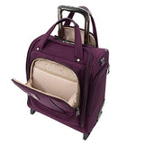 Travelpro Crew Versapack Rolling Underseat Carry-on, perfect Plum