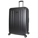 Kenneth Cole Reaction 8 Wheelin Expandable Luggage Spinner Suitcase Medium 25" (Pewter)