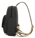 Hitop Lightweight Mini Backpack Cute Fashion Small Bag Daypack For Women (Black)