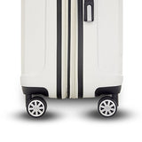 Gabbiano Avila Collection 3-Piece Hardside Upright Spinner Set (White)
