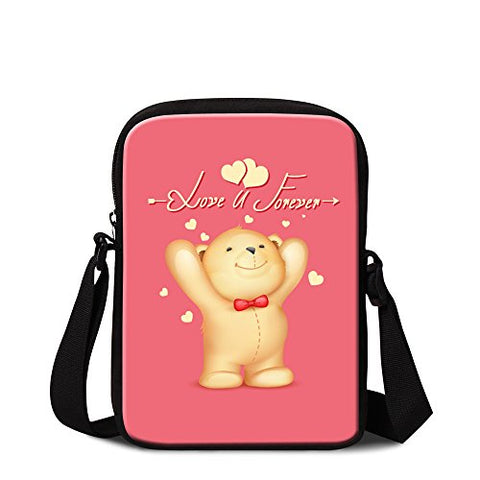 Crazytravel Small Shoulder Messenger Crossbody Bags Purse For Men Women Teen