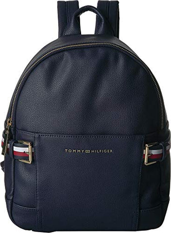 Tommy Hilfiger Women's Meriden Pebble PVC Backpack Tommy Navy One Size