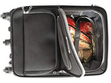 The Dance Angel Suitcase Black Carry-On (Rolling Dance Bag With Costume Rack)