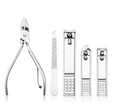 Tseoa Manicure, Pedicure Kit, Nail Clippers Set Of 12Pcs, Professional Grooming Kit, Nail Tools