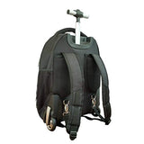 Backpack With Wheels, Freewheel Wheeled Laptop Backpack, High School, College Backpack, Rolling