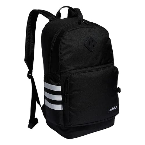 adidas Classic 3S 4 Backpack, Black/White, One Size