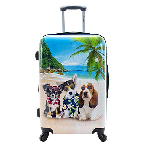 Chariot 20" Lightweight Spinner Carry-On Upright Suitcase - Kona