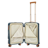 BRIC'S Capri 21" Hardside Spinner Carry-on with Pocket (Night Blue)
