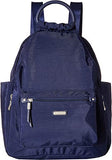 Baggallini All Day Backpack With Rfid Phone Wristlet (Navy)