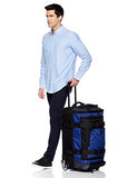 Amazonbasics Ripstop Wheeled Duffel, Blue